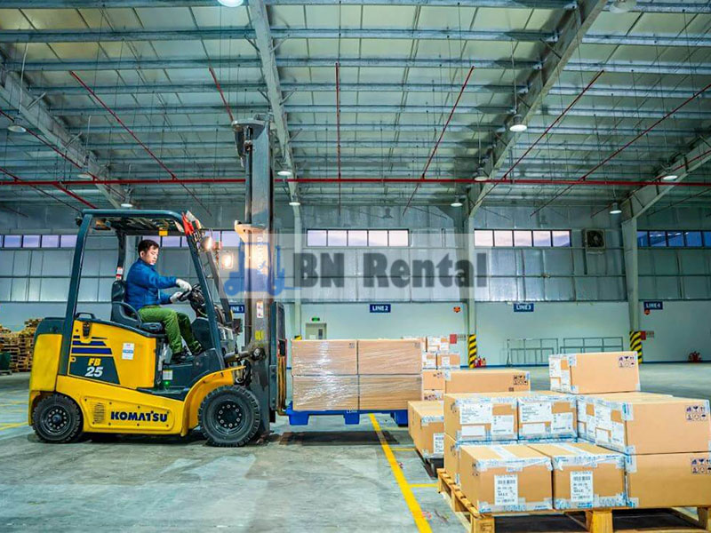 Bảng giá cho thuê xe nâng điện tại Bắc Ninh