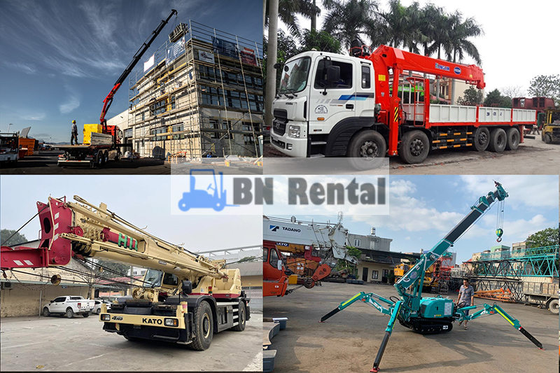 Bảng giá cho thuê xe cẩu tại Ân Thi - Hưng Yên